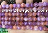 CCN5477 15 inches 8mm round candy jade beads Wholesale
