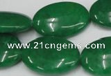 CCN548 15.5 inches 18*25mm oval candy jade beads wholesale