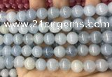 CCN5501 15 inches 8mm round candy jade beads Wholesale