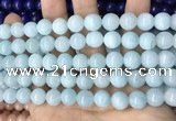 CCN5505 15 inches 8mm round candy jade beads Wholesale