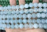 CCN5506 15 inches 8mm round candy jade beads Wholesale