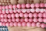 CCN5534 15 inches 8mm round candy jade beads Wholesale