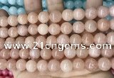 CCN5540 15 inches 8mm round candy jade beads Wholesale