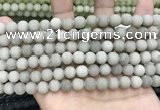 CCN5578 15 inches 8mm round matte candy jade beads Wholesale