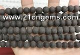 CCN5630 15 inches 8mm round matte candy jade beads Wholesale