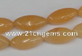 CCN571 15.5 inches 10*20mm marquise candy jade beads wholesale