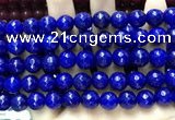 CCN5817 15 inches 10mm faceted round candy jade beads