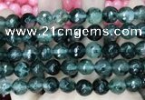 CCN5827 15 inches 10mm faceted round candy jade beads