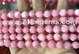 CCN5842 15 inches 8mm faceted nuggets candy jade beads Wholesale