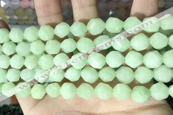 CCN5845 15 inches 8mm faceted nuggets candy jade beads Wholesale