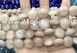 CCN5863 15 inches 15mm flat round candy jade beads Wholesale