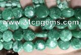 CCN5909 15 inches 15mm flat round candy jade beads Wholesale