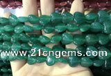 CCN5928 15 inches 12*12mm heart candy jade beads Wholesale