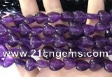 CCN5930 15 inches 12*12mm heart candy jade beads Wholesale