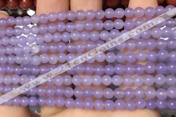 CCN6005 15.5 inches 4mm round candy jade beads Wholesale