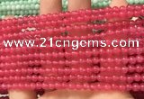 CCN6007 15.5 inches 4mm round candy jade beads Wholesale