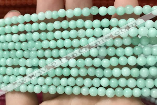 CCN6008 15.5 inches 4mm round candy jade beads Wholesale