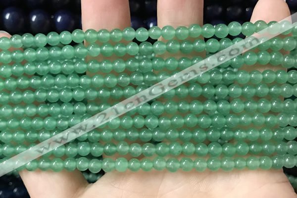 CCN6019 15.5 inches 4mm round candy jade beads Wholesale