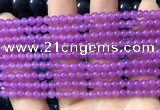 CCN6028 15.5 inches 4mm round candy jade beads Wholesale