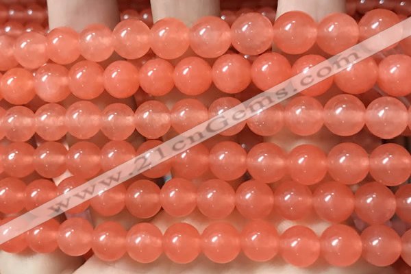 CCN6046 15.5 inches 10mm round candy jade beads Wholesale