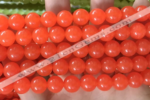 CCN6055 15.5 inches 12mm round candy jade beads Wholesale