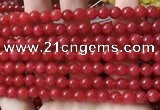 CCN6060 15.5 inches 6mm round candy jade beads Wholesale