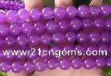 CCN6065 15.5 inches 8mm round candy jade beads Wholesale