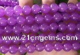 CCN6067 15.5 inches 12mm round candy jade beads Wholesale