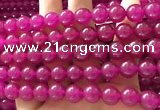 CCN6069 15.5 inches 8mm round candy jade beads Wholesale