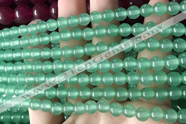 CCN6076 15.5 inches 6mm round candy jade beads Wholesale