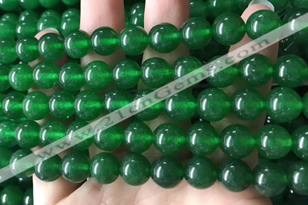 CCN6086 15.5 inches 10mm round candy jade beads Wholesale