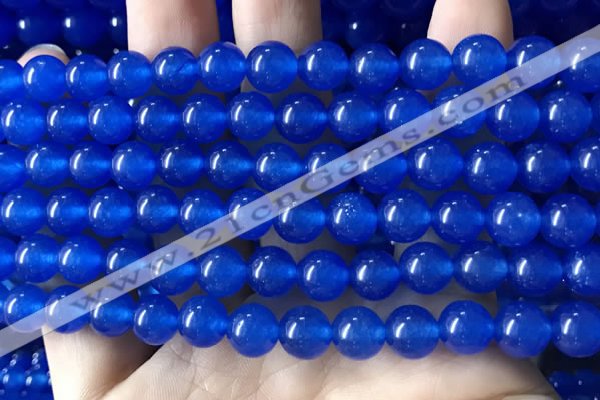 CCN6093 15.5 inches 8mm round candy jade beads Wholesale