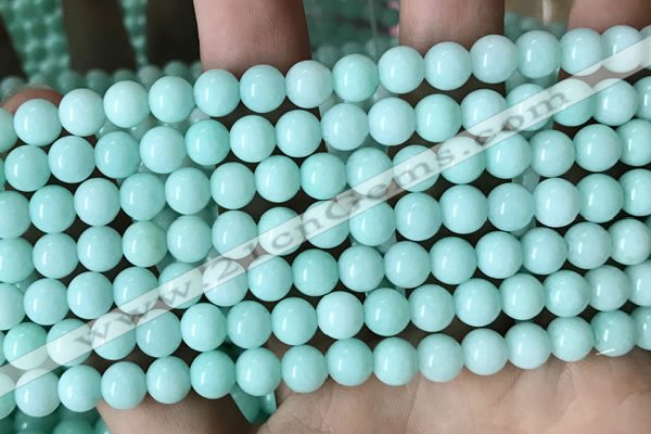 CCN6113 15.5 inches 6mm round candy jade beads Wholesale