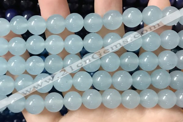 CCN6127 15.5 inches 10mm round candy jade beads Wholesale