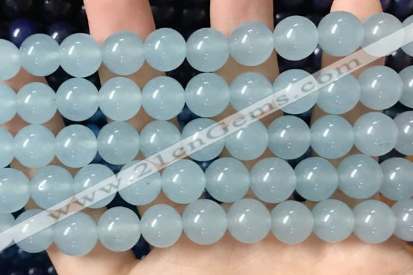 CCN6128 15.5 inches 12mm round candy jade beads Wholesale