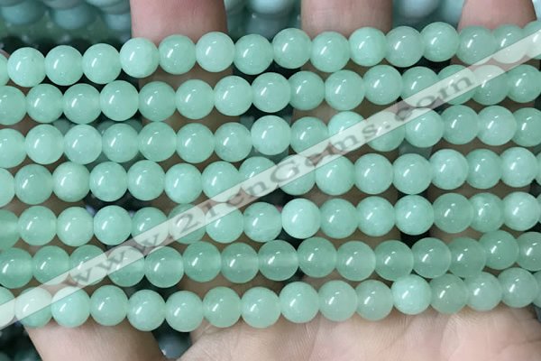 CCN6130 15.5 inches 8mm round candy jade beads Wholesale