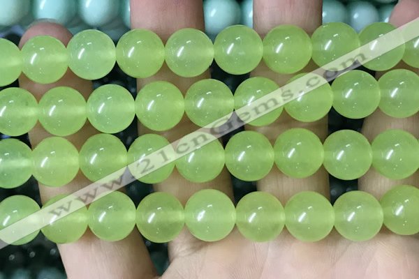 CCN6151 15.5 inches 10mm round candy jade beads Wholesale