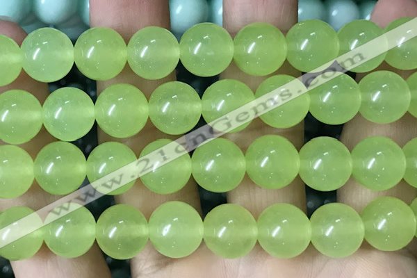 CCN6152 15.5 inches 12mm round candy jade beads Wholesale