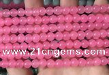 CCN6154 15.5 inches 8mm round candy jade beads Wholesale