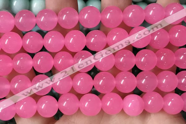 CCN6156 15.5 inches 12mm round candy jade beads Wholesale