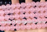 CCN6163 15.5 inches 10mm round candy jade beads Wholesale