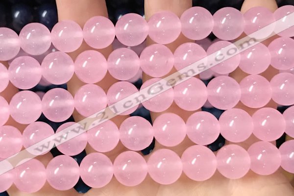 CCN6164 15.5 inches 12mm round candy jade beads Wholesale