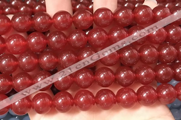 CCN6170 15.5 inches 12mm round candy jade beads Wholesale