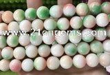 CCN6196 15.5 inches 10mm round candy jade beads Wholesale