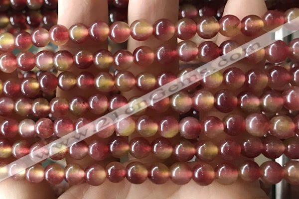 CCN6201 15.5 inches 6mm round candy jade beads Wholesale