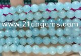 CCN6324 15.5 inches 8mm faceted round candy jade beads Wholesale