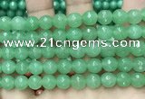 CCN6329 15.5 inches 8mm faceted round candy jade beads Wholesale