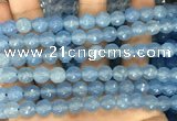 CCN6342 6mm, 8mm, 10mm, 12mm & 14mm faceted round candy jade beads