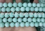 CCN6353 6mm, 8mm, 10mm, 12mm & 14mm faceted round candy jade beads