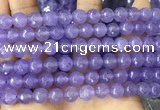 CCN6355 6mm, 8mm, 10mm, 12mm & 14mm faceted round candy jade beads